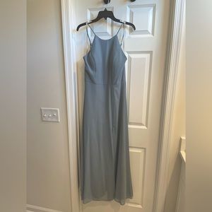 Jenny Yoo “Kayla” Bridesmaids Dress in Mayan Blue